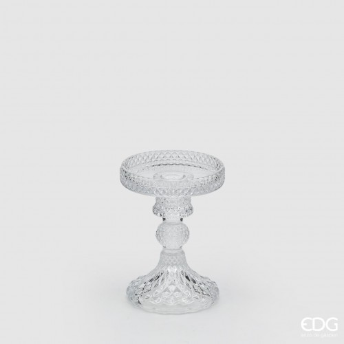 Žvakidė PORTACANDELA CLASSIC, skaidrios sp., 11,8 cm