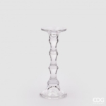 Žvakidė CLASSICO, skaidrios sp., 30 cm