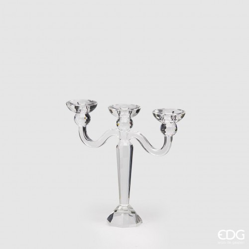 Žvakidė CRYSTAL, skaidrios sp., 30 cm