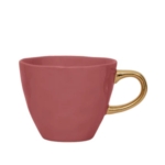 Puodelis GOOD MORNING, rausvos sp., 150 ml