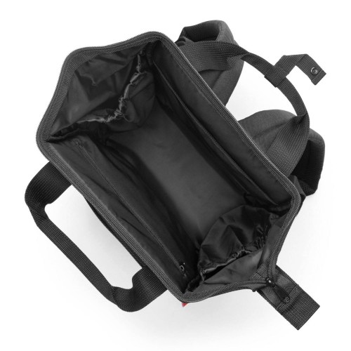 Rankinė-kuprinė ALLROUNDER RHOMBUS, juodos sp., 12 L