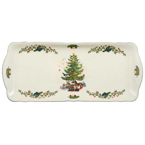 Lėkštė serviravimui MARIELUISE IVORY, įvairių sp., 34,5 x 15 cm