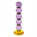 Žvakidė FANCY CRYSTAL, įvairių sp., 27 cm