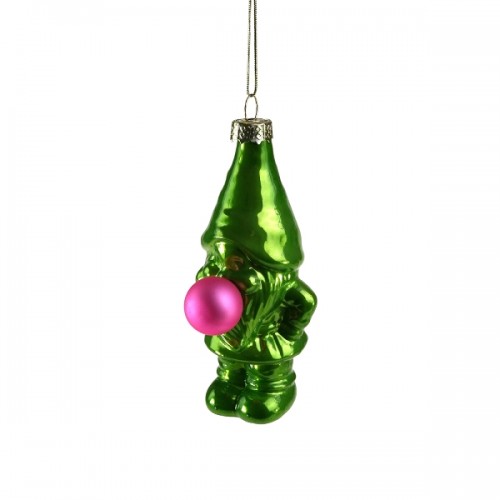 Kalėdinis žaislas BOB VAN BUBBLES, žalios sp., 10 cm
