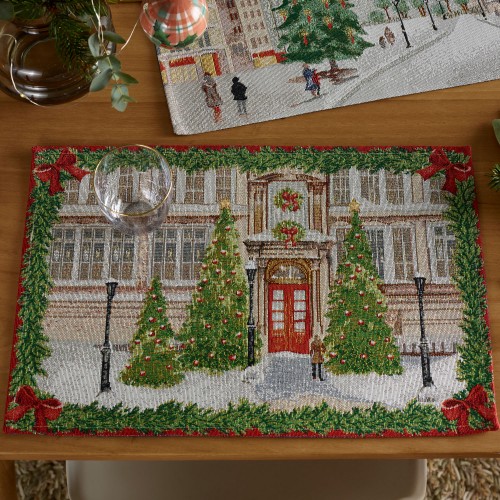Padėkliukas WELCOME X-MAS, įvairių sp., 32 x 48 cm, 1 vnt