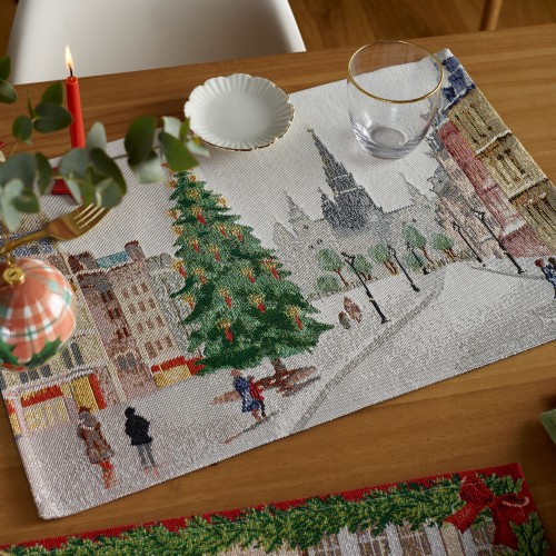 Padėkliukas X-MAS IN TOWN, įvairių sp., 32 x 48 cm, 1 vnt