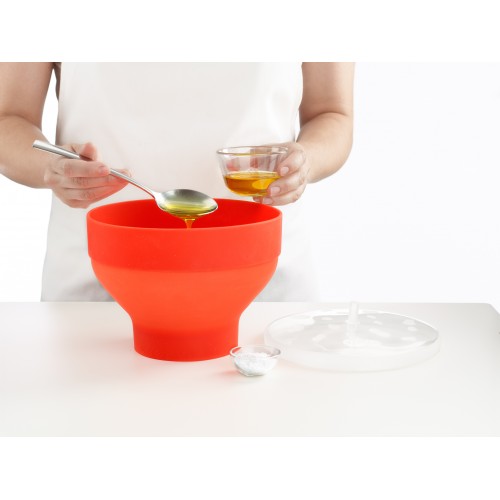 Indas popkornų gamybai mikrobangų kros.,  20 cm, 2.8 l