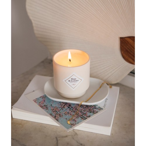 Žvakė-siurprizas SAKURA FLOWER, su auksinės sp. papuošalu, 180 g
