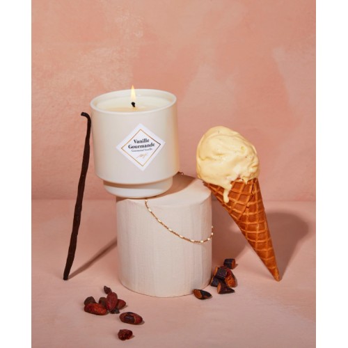 Žvakė-siurprizas VANILLA GOURMENT, su auksinės sp. apyranke, 180 g