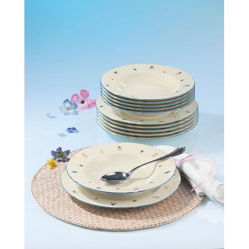 Lėkštė gili MARIELUISE 30308 IVORY, įvairių sp., 23 cm