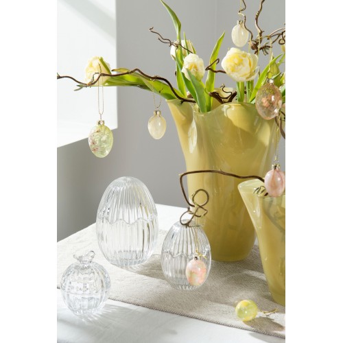 Dekoracija A Lot Egg Glass Suger, 1 vnt., 5 cm
