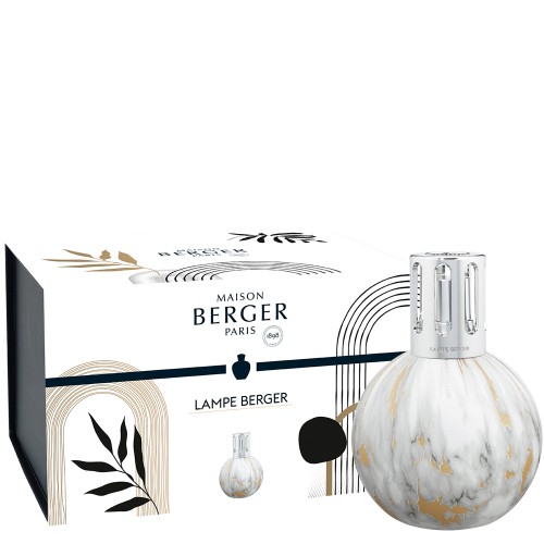 Kvapų lempa MARBRURE, balta sp.