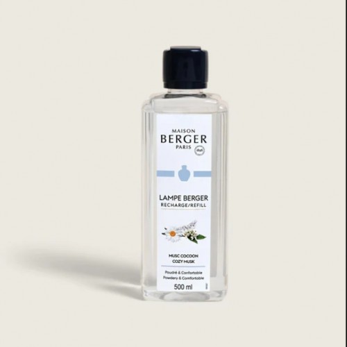 Kvapų lempos papildymas COZY MUSK, 500 ml