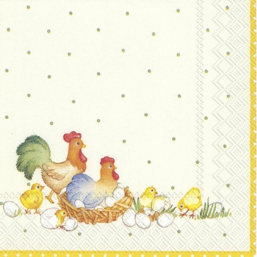 Servetėlės IHR NEW EASTER FARMERS (V&B)