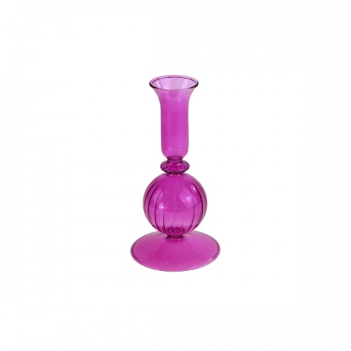 Žvakidė DELIA, violetinės sp., 16 cm