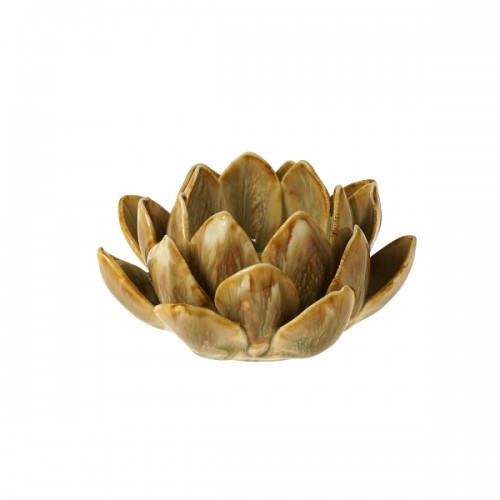 Žvakidė LOTUS, rudos sp., D10,5 cm