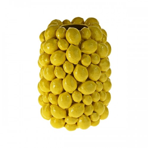 Vaza LEMONS, geltonos sp., 26 cm