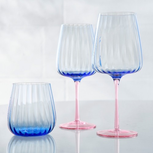 Taurė baltam vynui SOLID, mėlynos sp., 310 ml