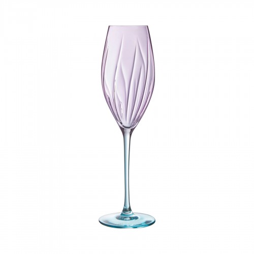 Taurių šampanui rinkinys Luminarc SWIRLY SPRING, 210 ml, 4 vnt.