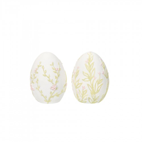Dekoracija pastatoma A Lot Egg Bloom rose, 1 vnt., 7 cm