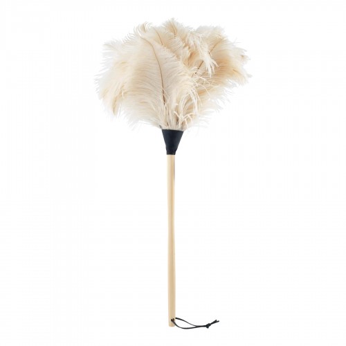 Dulkių šluotelė Redecker WHITE, šviesi, 70 cm
