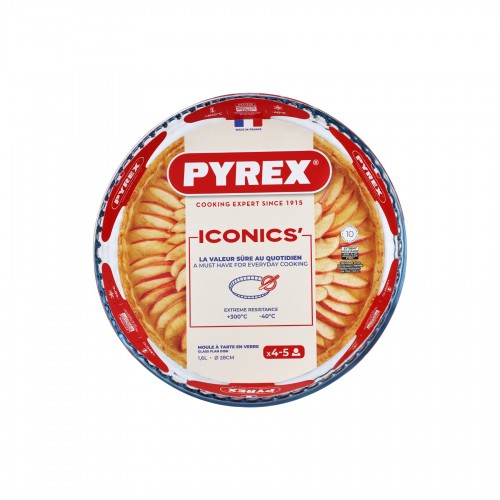 Stiklinė kepimo forma tartaletei Pyrex ICONICS, 28 cm