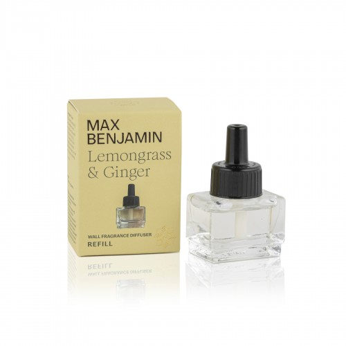 Papildymas elektriniam difuzoriui Max Benjamin LEMONGRASS & GINGER, 15 ml *