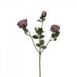 Dirbtinė gėlė Maggie ROSE SPRAY LIGHT PURPLE, 61 cm