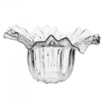 Dekoratyvinis dubuo Shishi Glass Wave, skaidrios sp., 30 cm