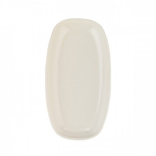 Balta porcelianinė ovali lėkštė  Bonna GOURMET, baltos sp., 24 cm