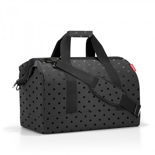 Rankinė Reisenthel ALLROUNDER, glossy dots black, 48 x 39,5 x 29 cm, L