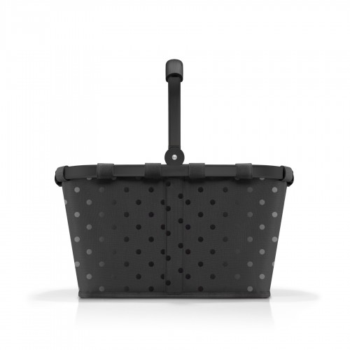 Krepšys Reisenthel CARRYBAG, glossy dots black, 48 x 29 x 28 cm