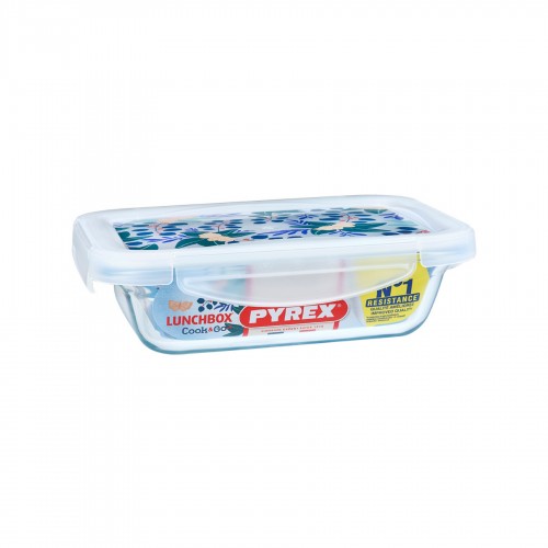 Hermetinis indelis maisto laikymui Pyrex COOK&GO GREEN, 20 x 15 cm 0,8 l