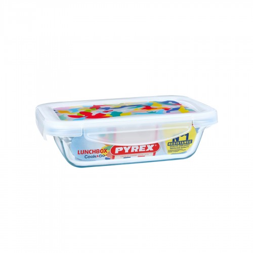 Hermetinis indelis maisto laikymui Pyrex COOK&GO YELLOW, 20 x 15 cm 0,8 l