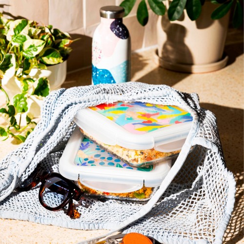 Hermetinis indelis maisto laikymui Pyrex COOK&GO YELLOW, 20 x 15 cm 0,8 l