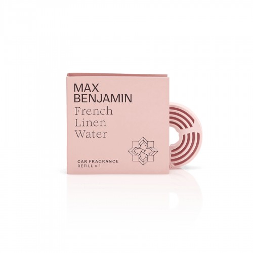Automobilio kvapo papildymas Max Benjamin FRENCH LINEN WATER, rožinės sp.*