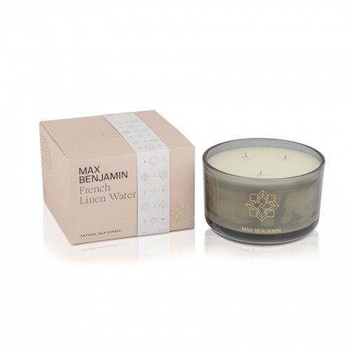 Žvakė trijų dagčių Max Benjamin CLASSIC FRENCH LINEN WATER, 560 g *