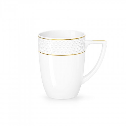 Puodelis Wilmax DIAMOND GOLD, 450 ml