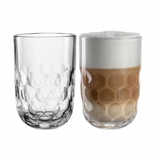 Stiklinių rinkinys Leonardo GOCCE, lašelio raštas, 2 vnt., 390 ml
