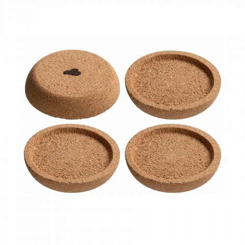 Kamštinių padėkliukų rinkinys Leonardo GOCCE, 4 vnt., 6 cm