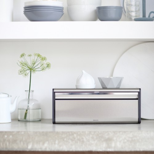 Kvadratinė duoninė Brabantia MATT STEEL