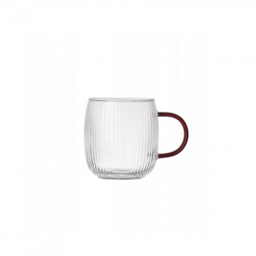 Borosilikatinis puodelis JUSTINE AMBER, 330 ml