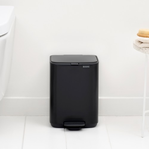 Šiukšlių dėžė Brabantia Bo, juodos sp., 4 L