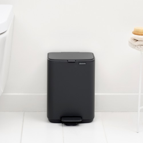 Šiukšlių dėžė Brabantia Bo, tamsiai pilkos sp., 4 L