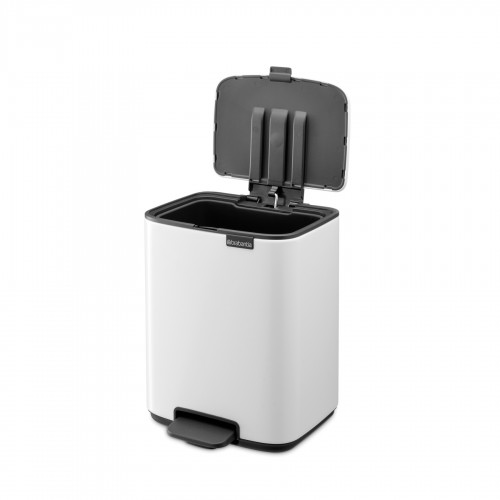 Šiukšlių dėžė Brabantia Bo, baltos sp., 7 L