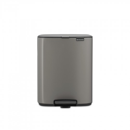 Šiukšlių dėžė Brabantia Bo, platininės sp., 12 L