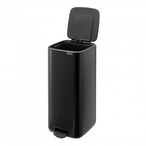 Šiukšlių dėžė Brabantia Bo, juodos sp., 30 L