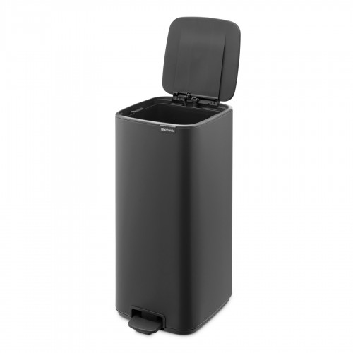 Šiukšlių dėžė Brabantia Bo, tamsiai pilkos sp., 30 L
