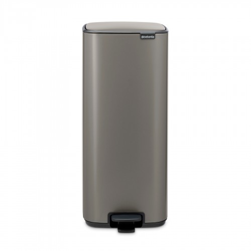 Šiukšlių dėžė Brabantia Bo, platininės sp., 30 L