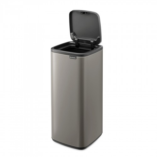 Šiukšlių dėžė Brabantia Bo Touch, platininės sp., 30 L